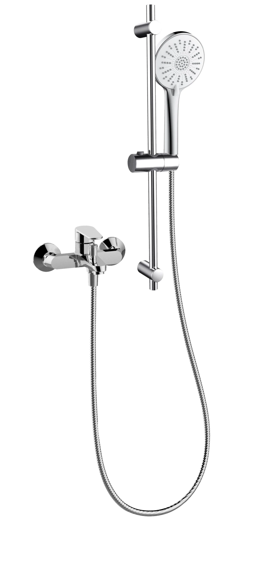 Смеситель для ванны ARROW AG3628CP-TZ с душевым гарнитуром, хром