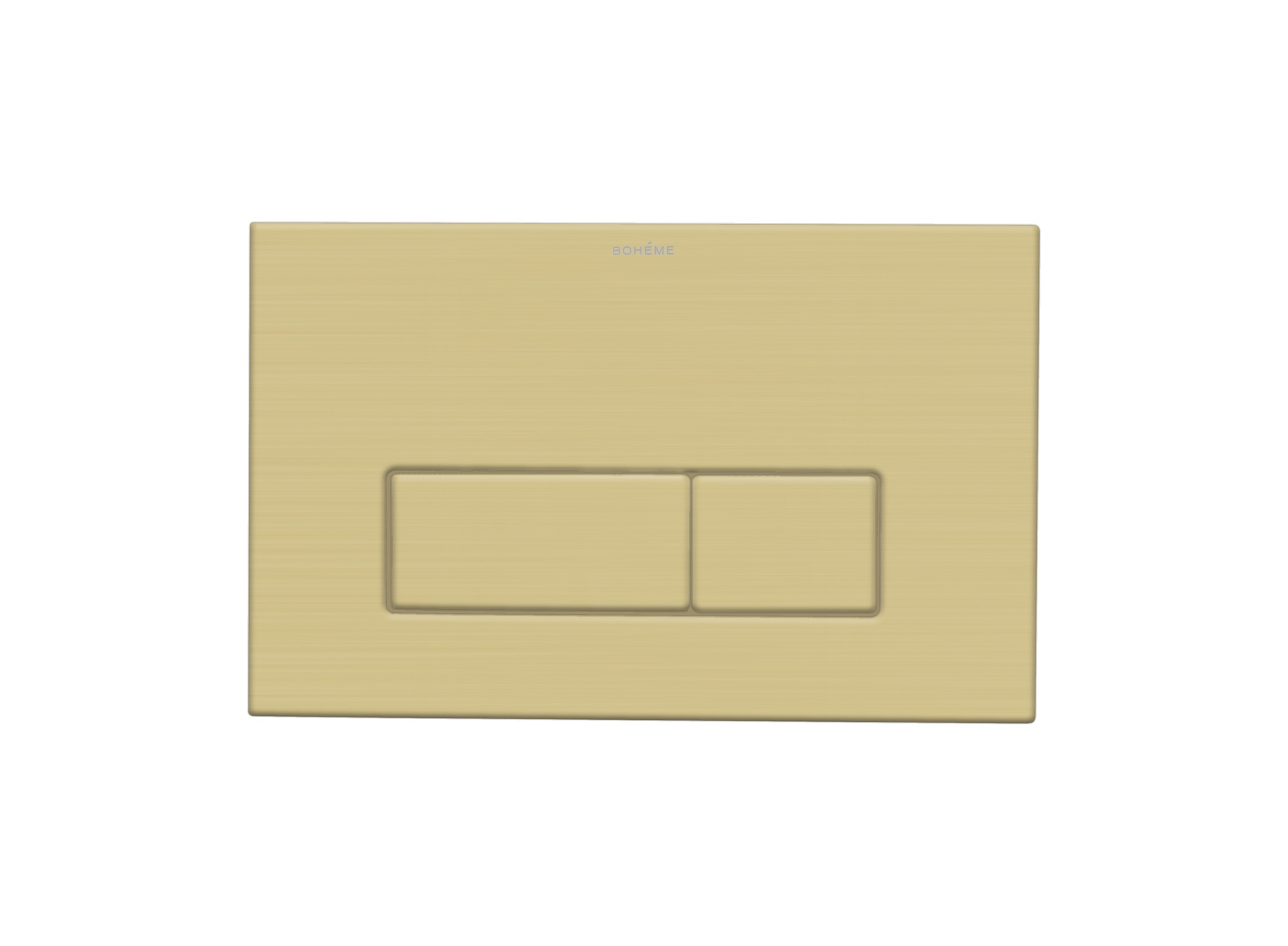 Кнопка для инсталляции Boheme, нерж.сталь Matt Gold