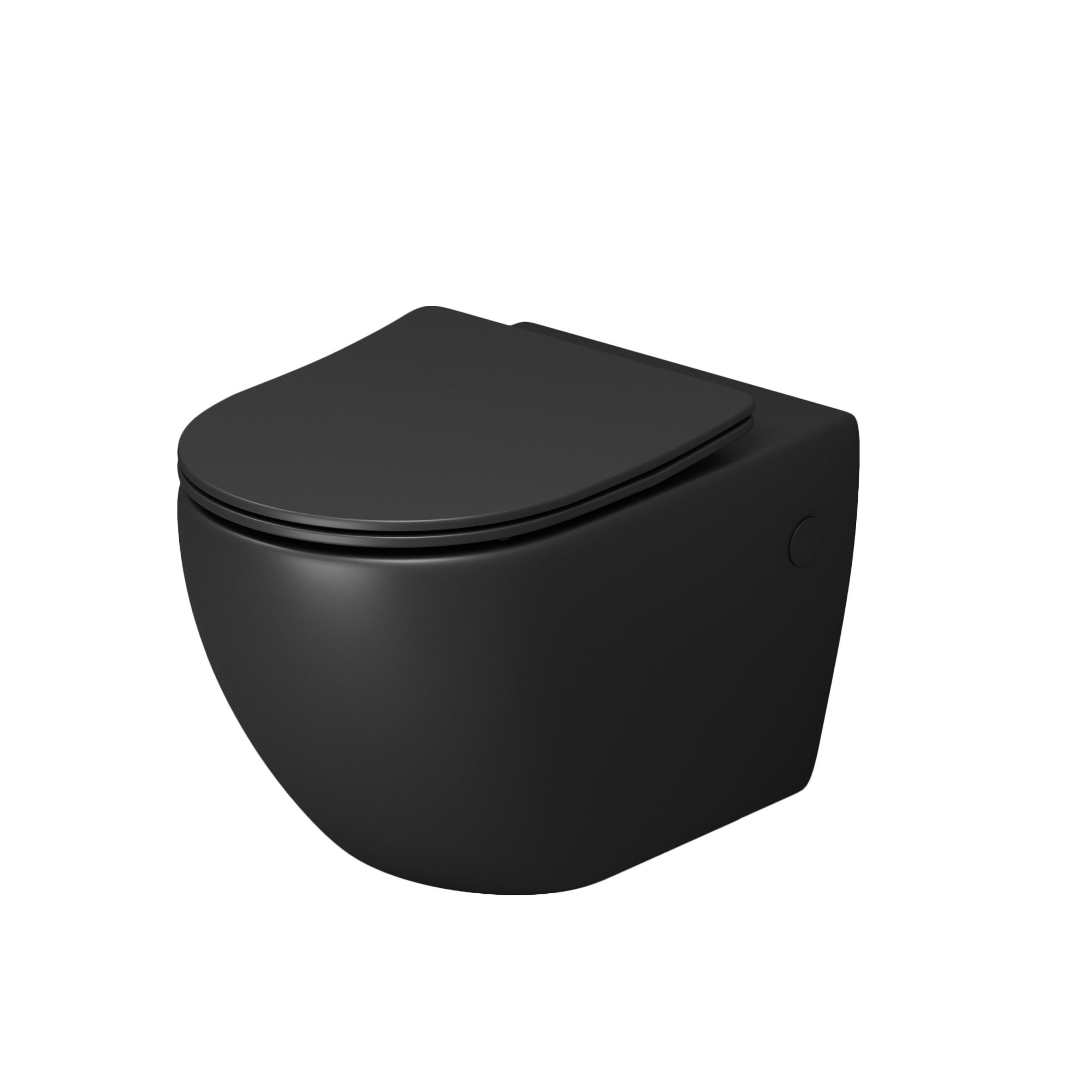 Унитаз gr-4411bms color (550*365*395) подвесной безободковый