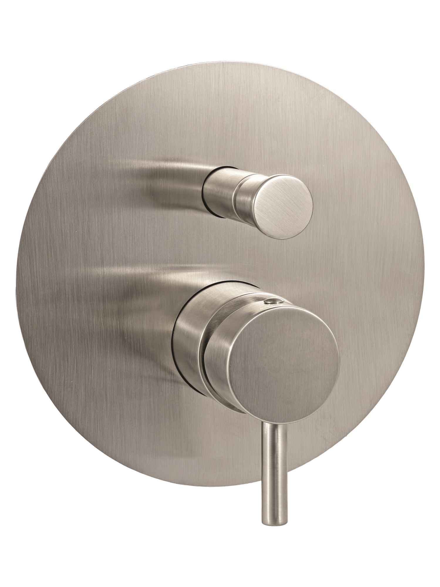 Смеситель встраиваемый для душа на 2 выход Paffoni LIGHT LIG015ST встраиваемый Сталь