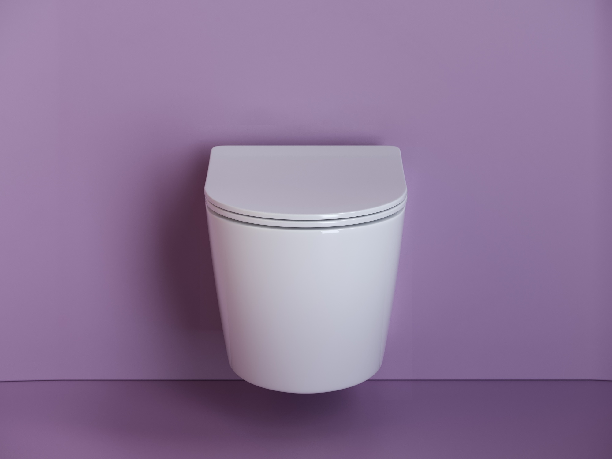 Подвесной унитаз Uno Rimless, CN11001