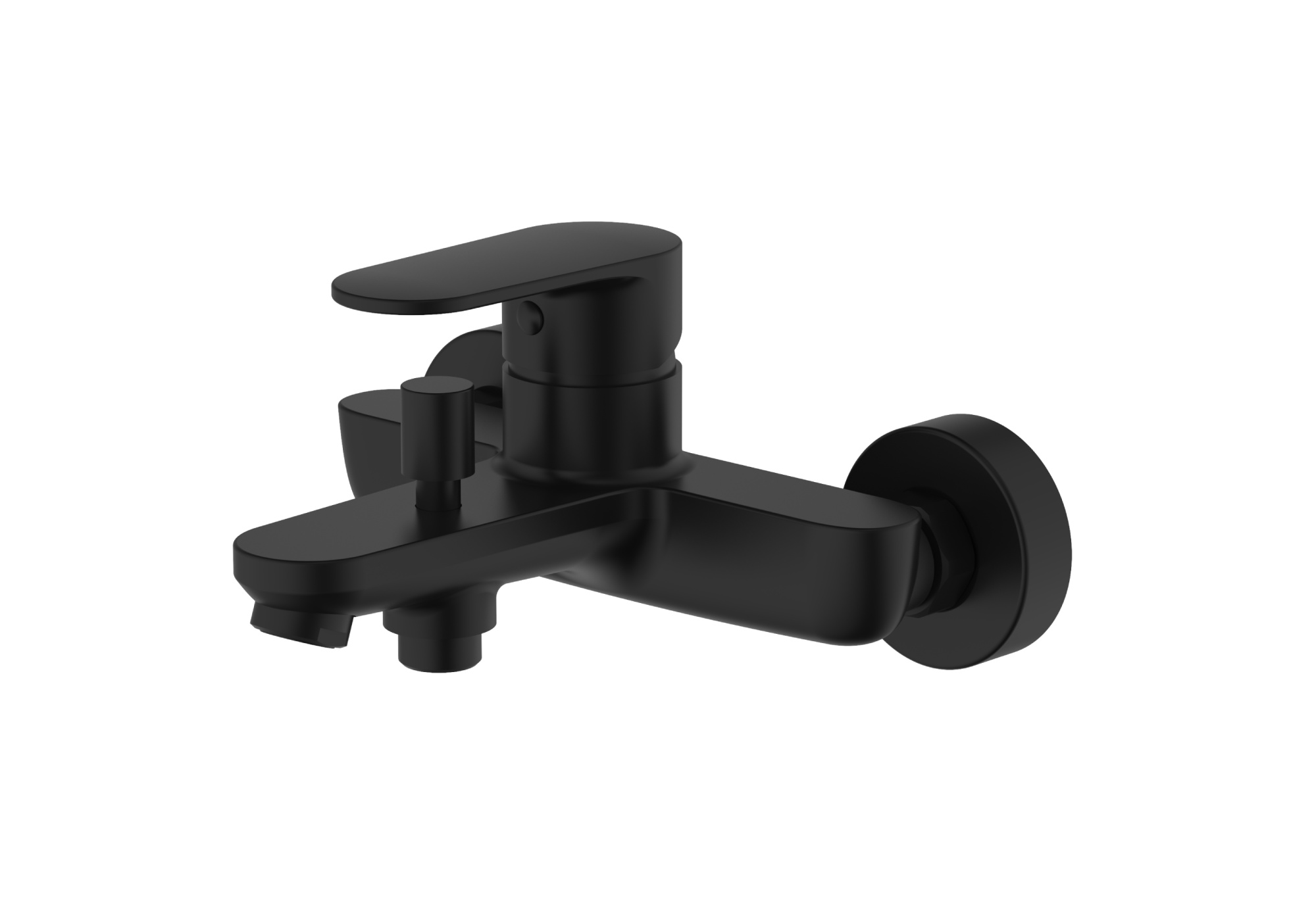 Смеситель Aquatek НИКА  для ванны AQ1840MB         черный матовый