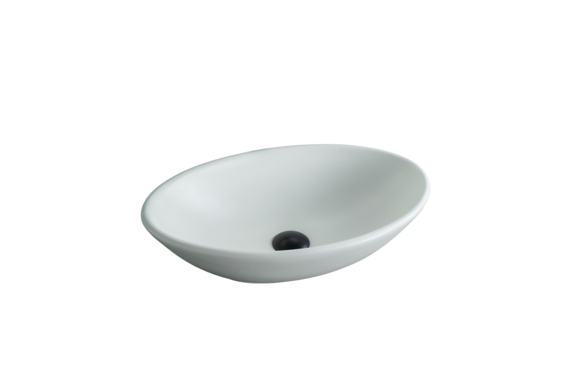 Раковина Gid Wm9021 51193 накладная белый матовый 52x32x14