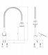 Смеситель для кухонной мойки Rossinka S (S35-26)