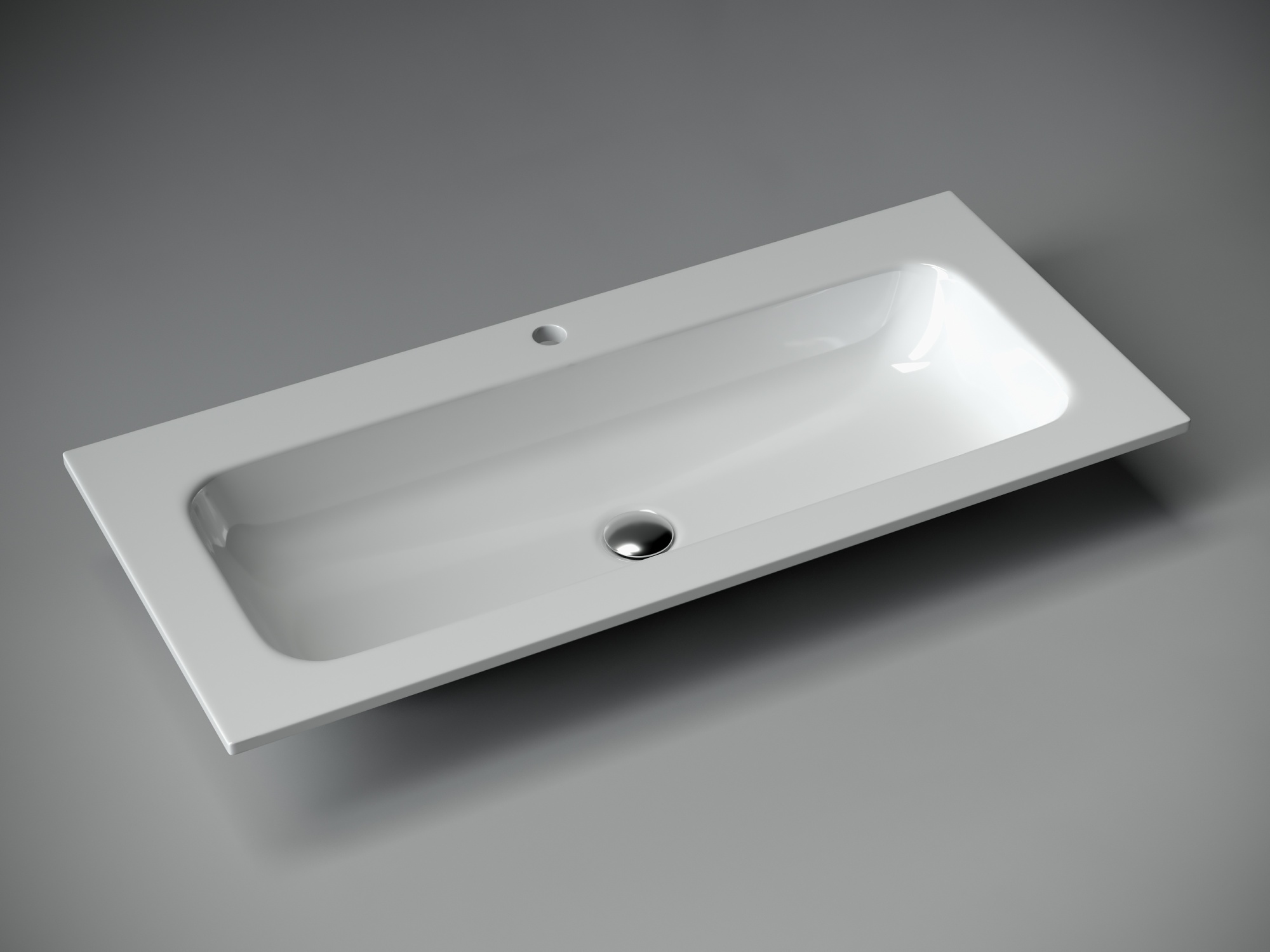 Умывальник Ceramica Nova Element CN7013 накладной прямоугольный 1010*457*137мм