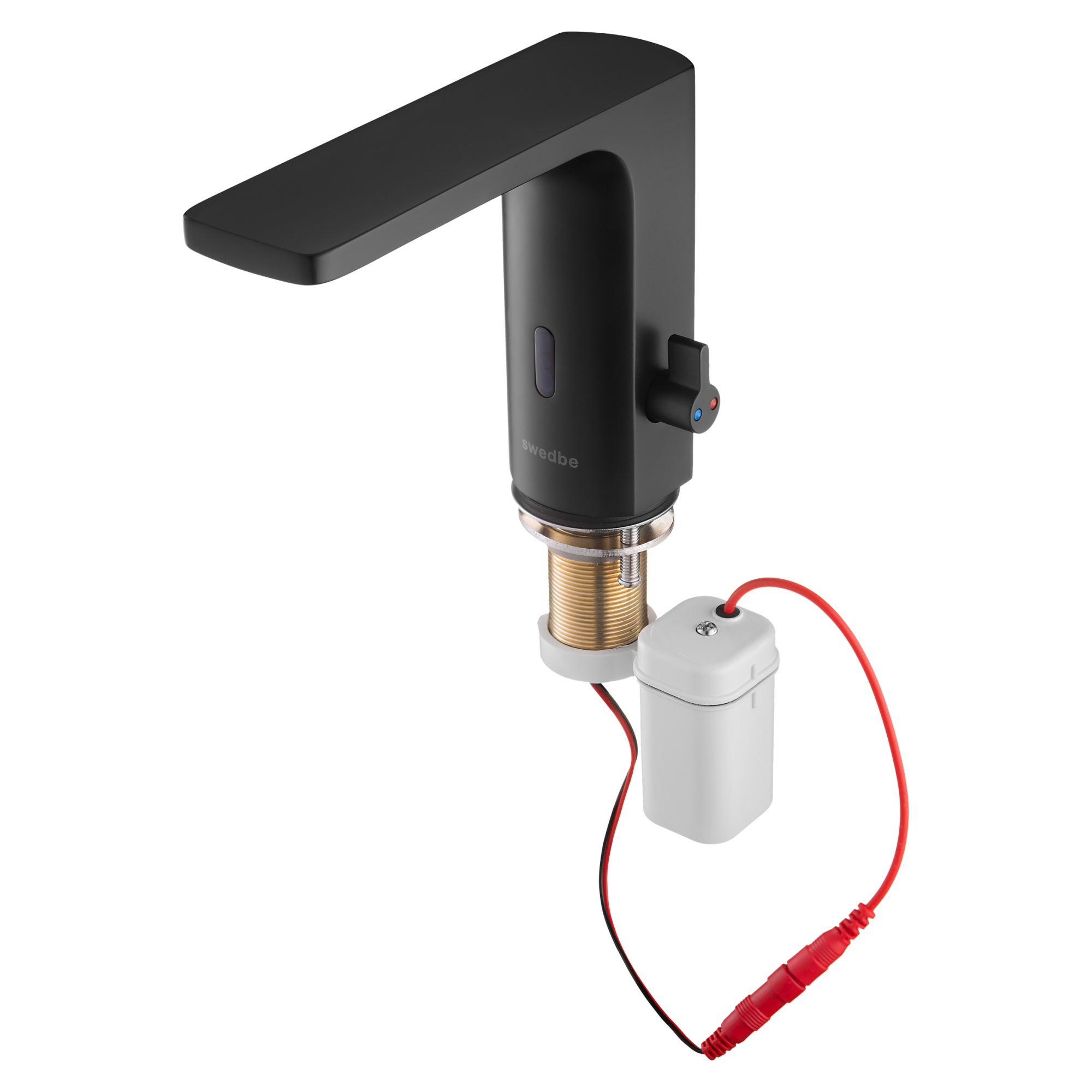 Сенсорный смеситель для раковины с ручной регулировкой температуры воды Swedbe Europe 6000B