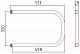 Полотенцесушитель водяной Стилье П-образный 320х500 резьба-сгон 1"