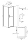 Душевое ограждение 120.K33.03.1180.32.00 Pragma (110*80*195)