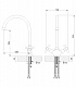 Смеситель для кухонной мойки Rossinka G (G02-72)