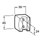 Настенный держатель Jacob Delafon Eco/Basic E75063-CP