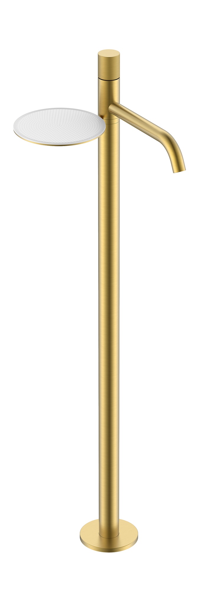 Смеситель STICK напольный для умыв. MATT GOLD SPIRALE