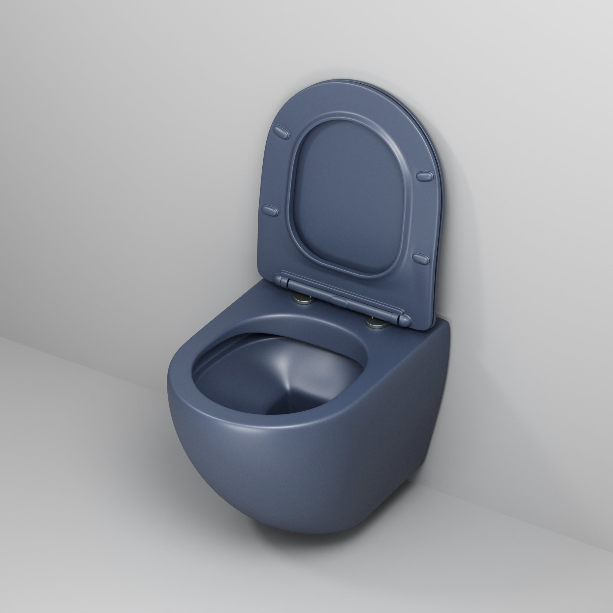 Унитаз gr-4455blms color (485*360*375) подвесной безободковый