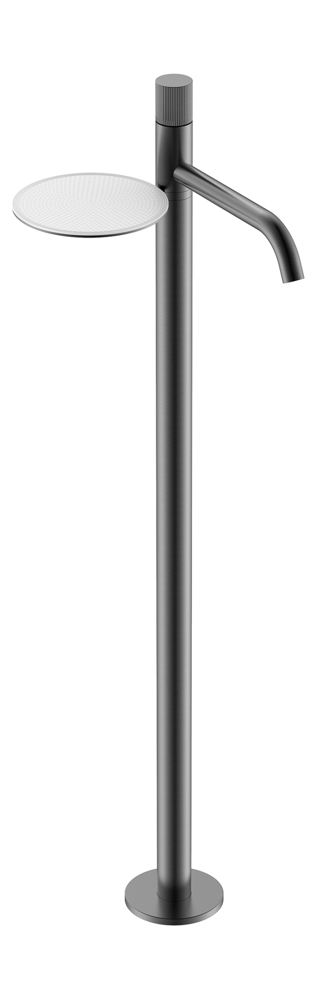 Смеситель STICK напольный для умыв. GUN METAL LINEA