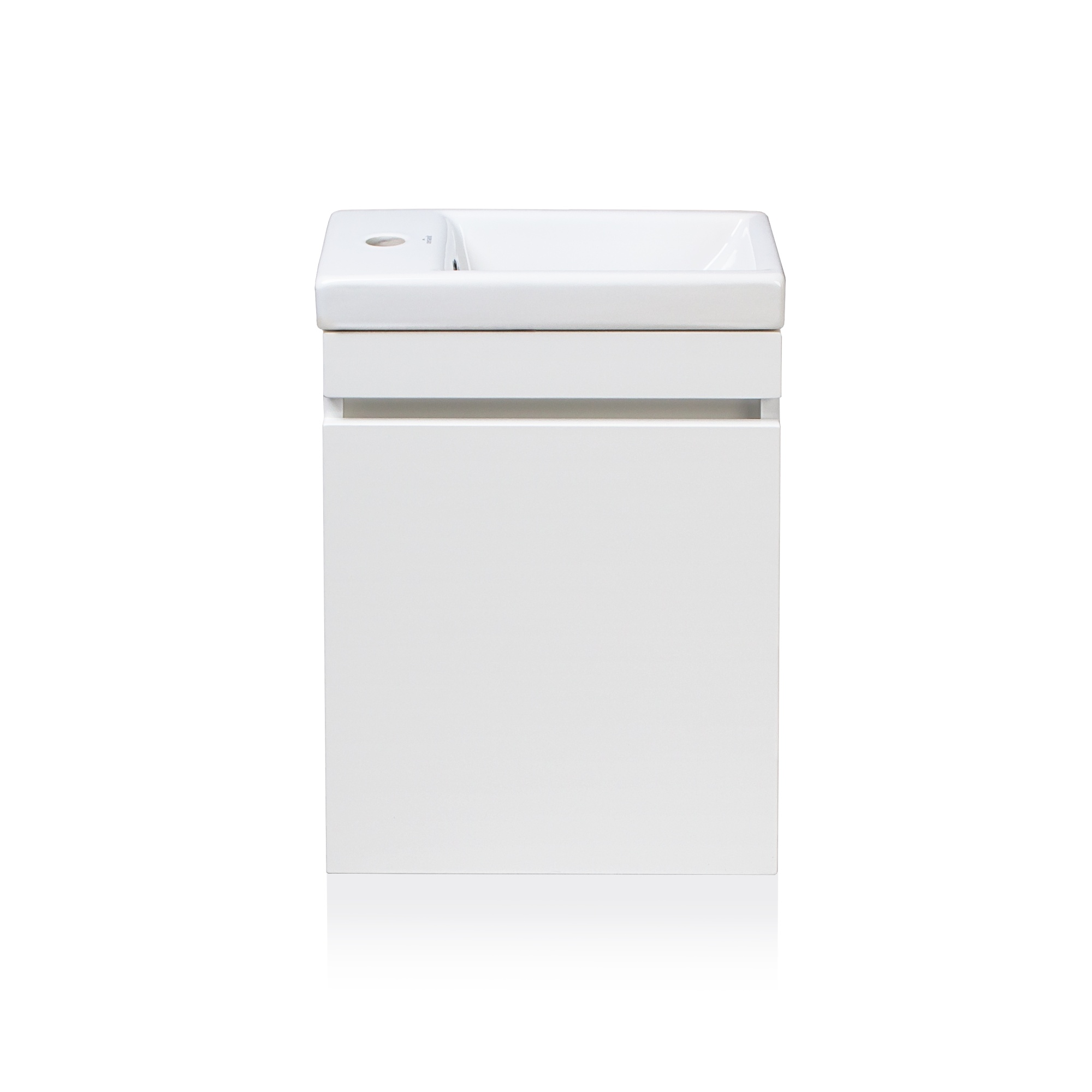 Тумба подвесная "Compact", Como 40, Люкс белый