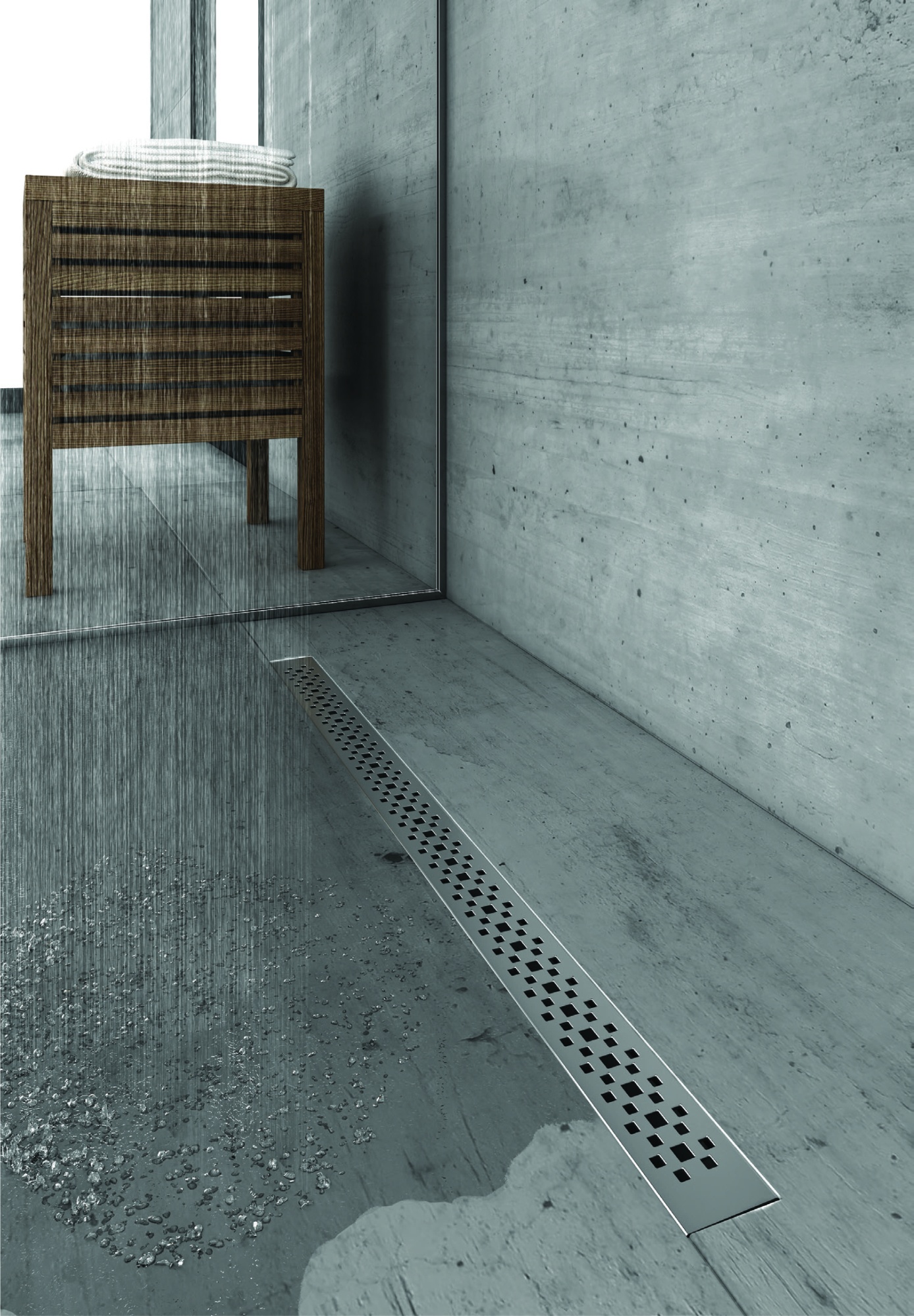 Душевой лоток BERGES C1 Brise 090128 30 см