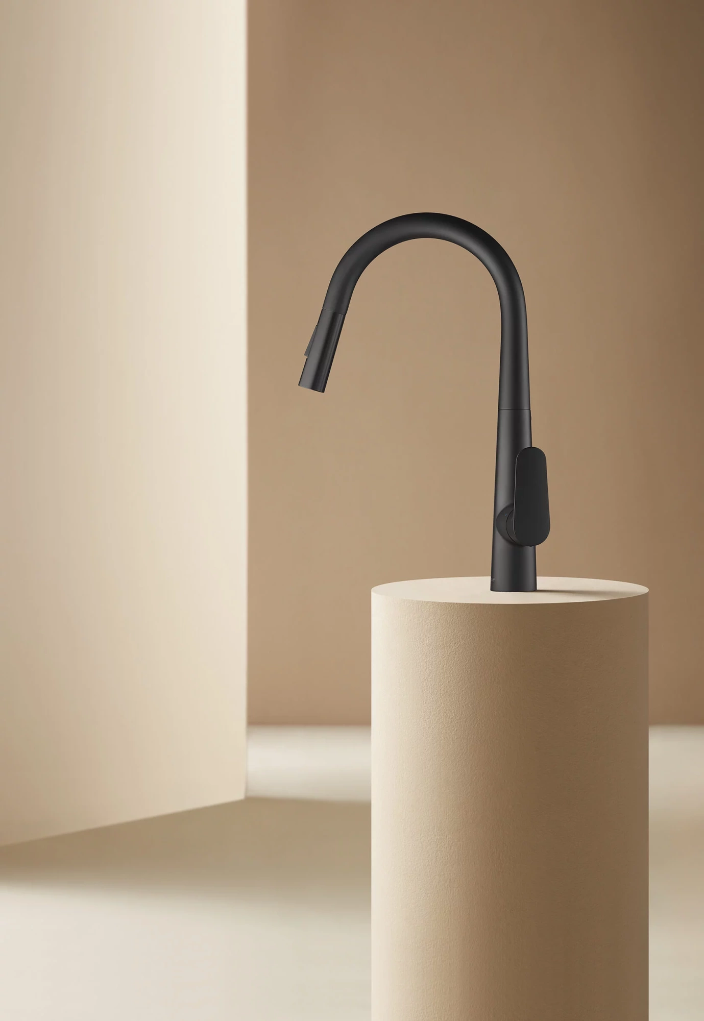 Смеситель для кухни ARROW AG4519MB, черный матовый