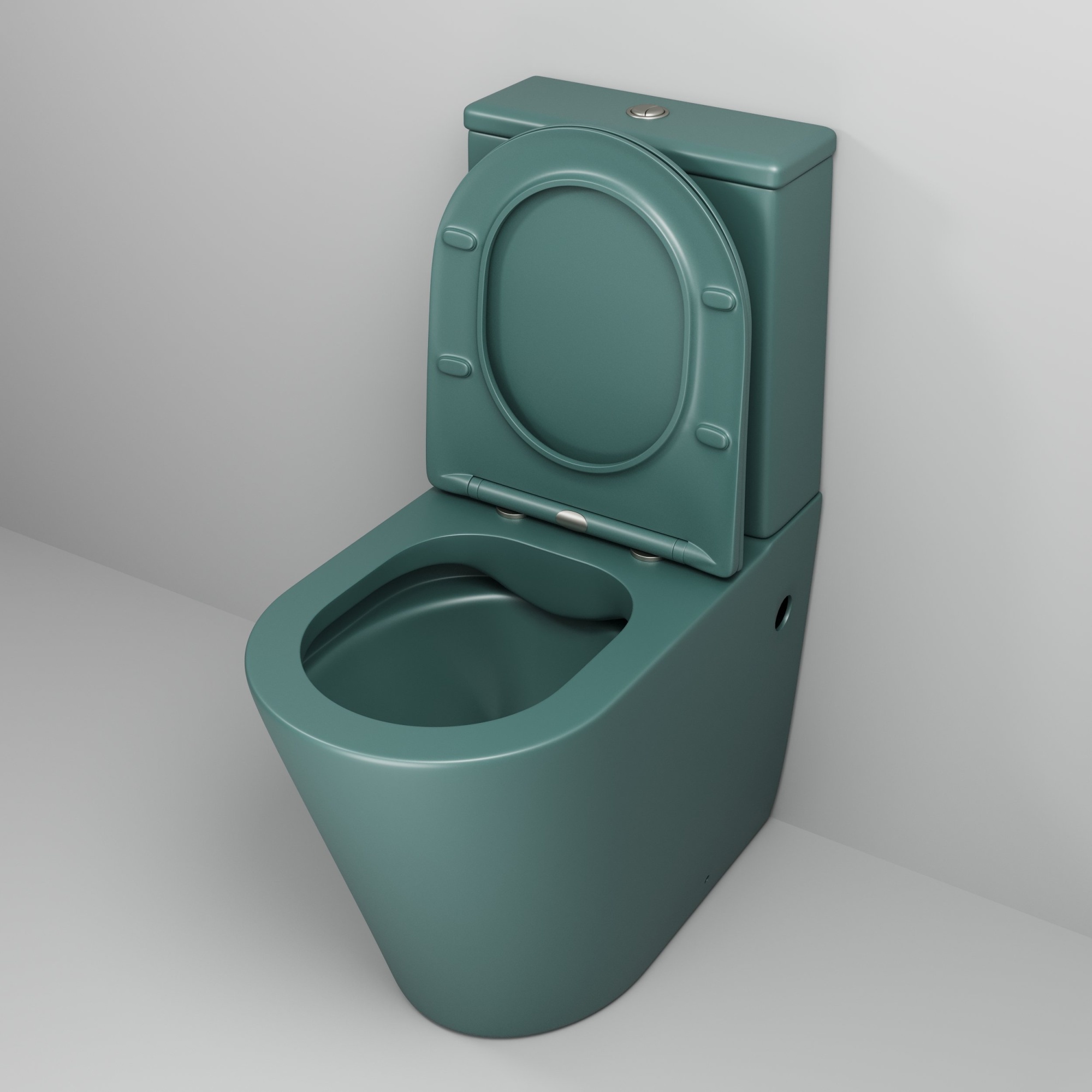 Унитаз gr-4480olms color (620*365*810) напольный безободковый