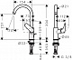 Смеситель Hansgrohe Logis 71130000 для раковины