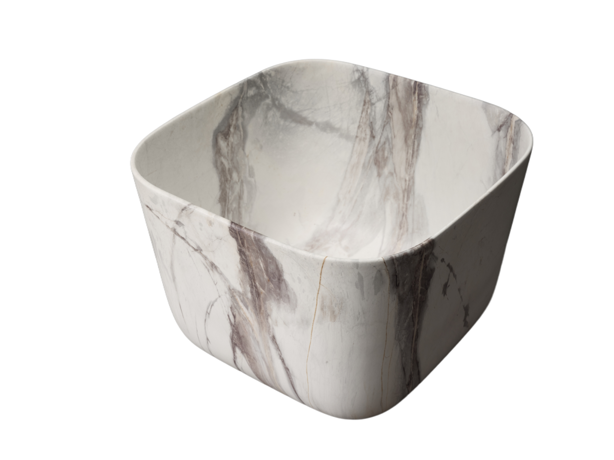 Раковина Gid Mnc9301 54480 накладная под камень матовый 36x36x25.5