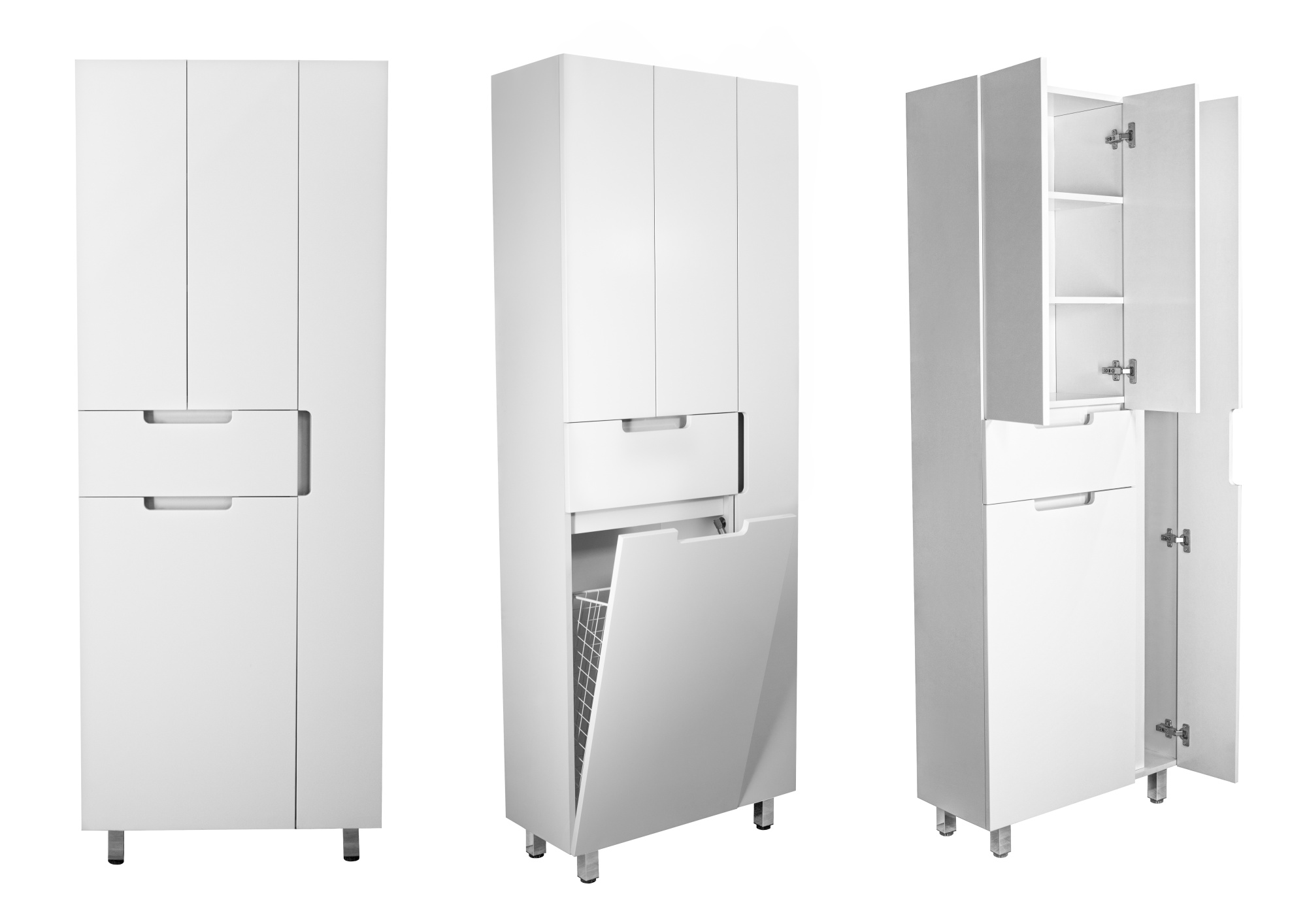 Колонна "Оптима 700" напольная (1ящ, отделение под халаты)