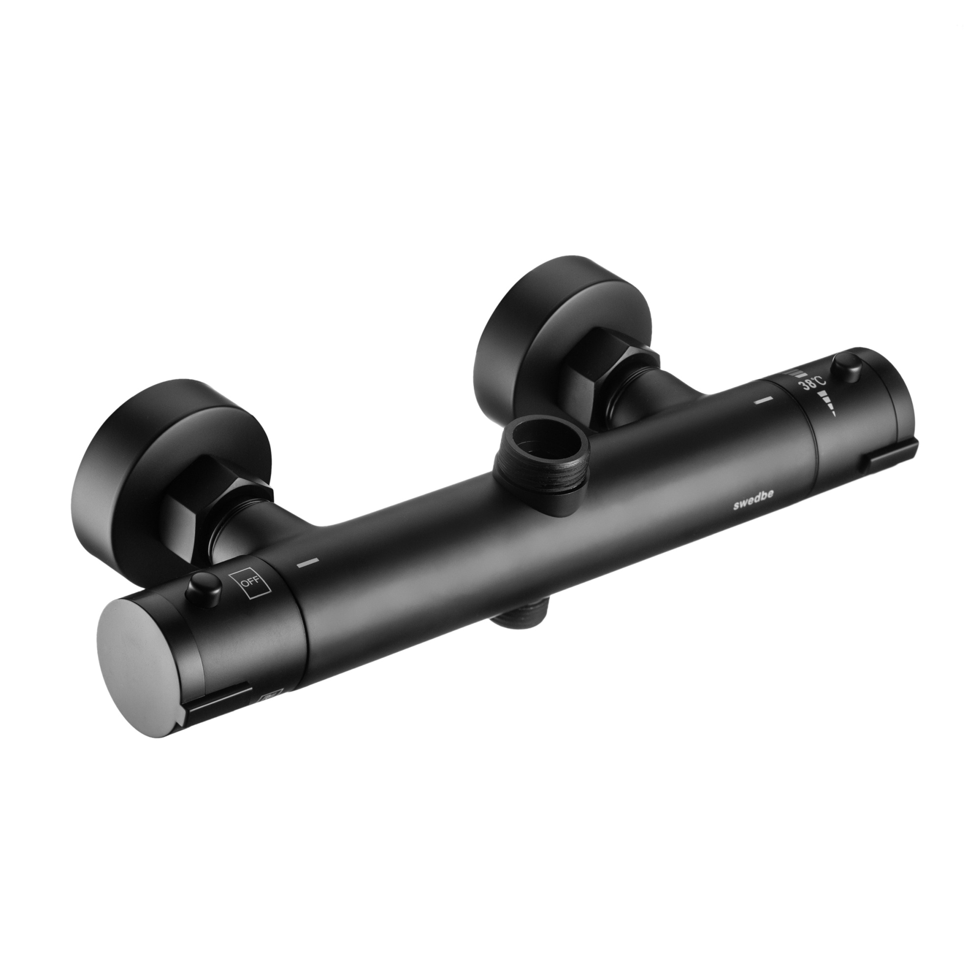 Смеситель термостатический для душа с верхним подключением Swedbe Hermes 9022B