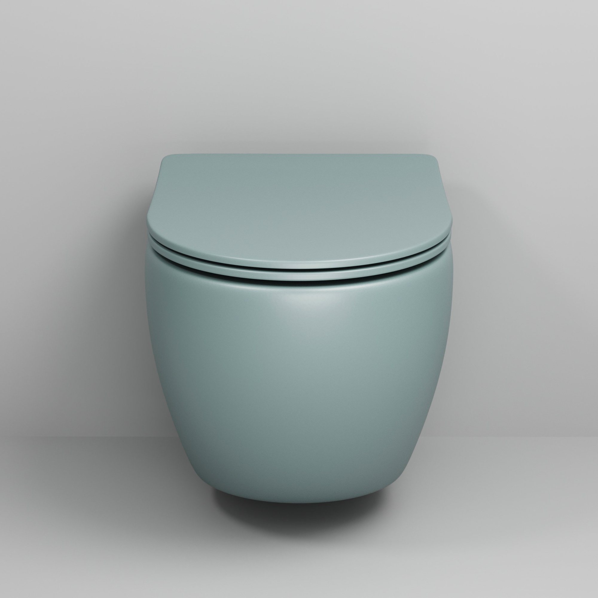 Унитаз gr-4455mnms color (485*365*360) подвесной безободковый