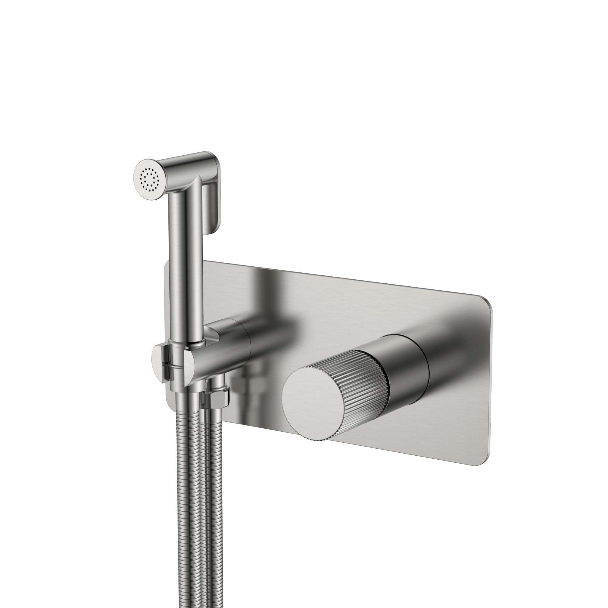 Смеситель гигиенический STICK NICKEL BRUSH LINEA