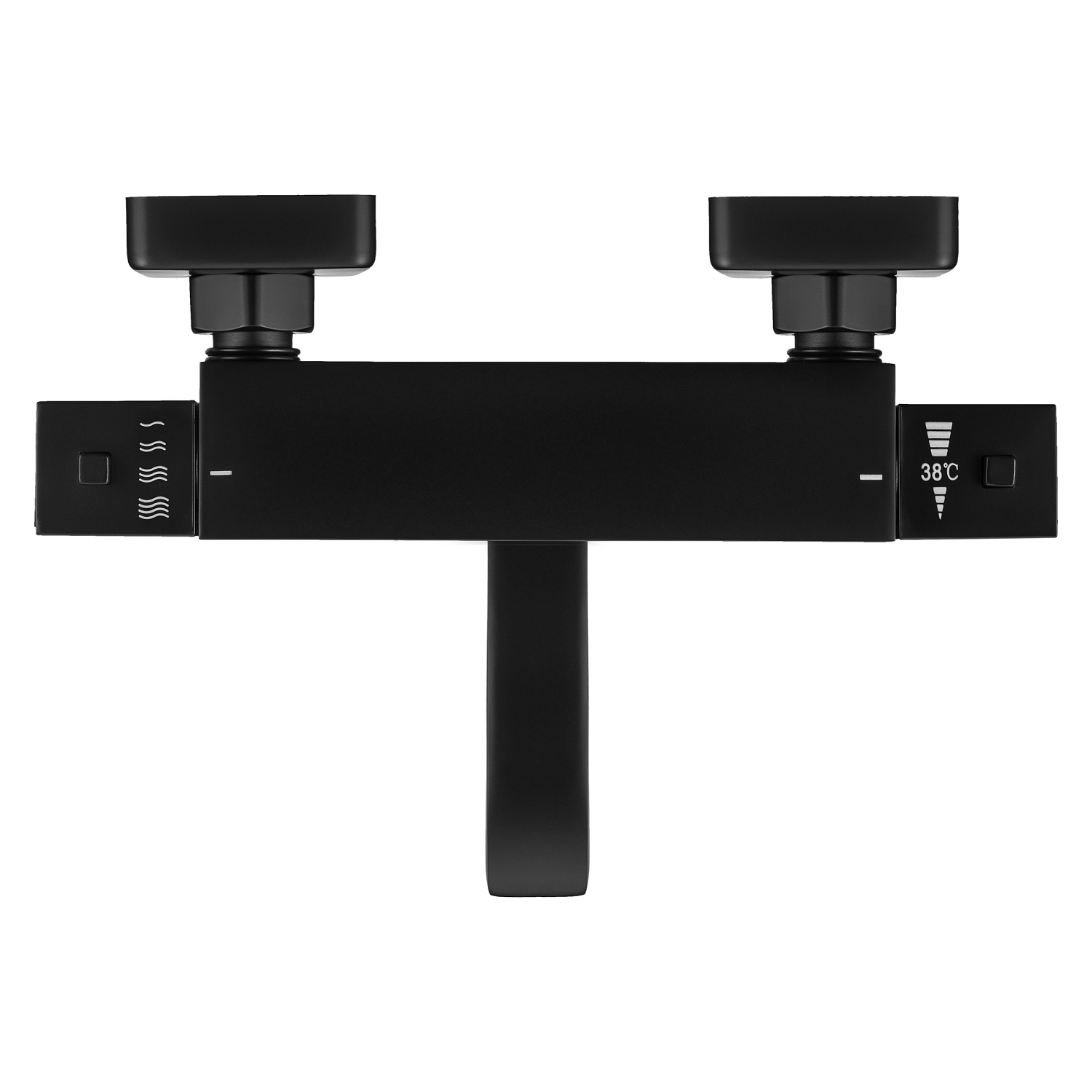 Смеситель термостатический для ванны с поворотным изливом Swedbe Mercury 9062B