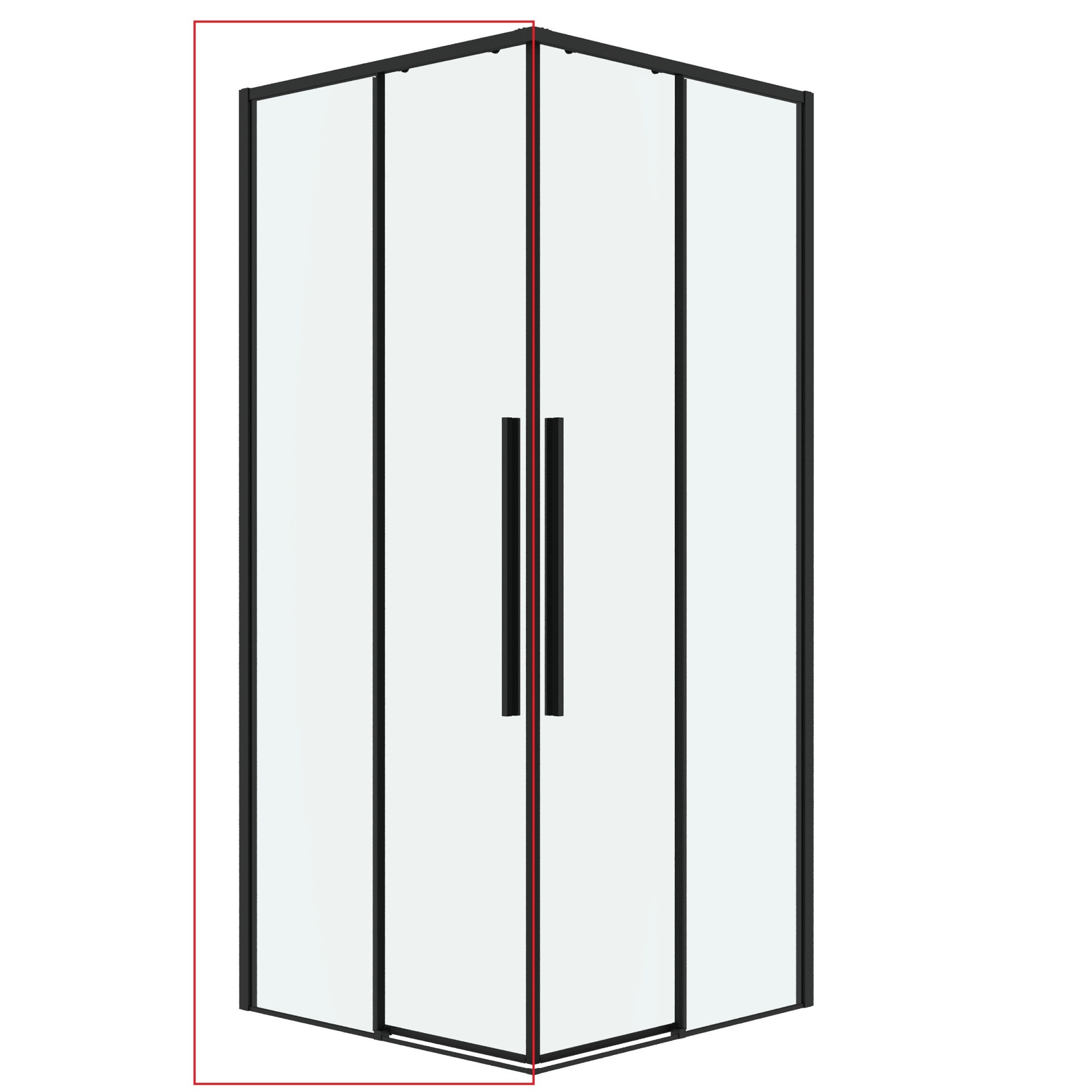 1/2 душевого ограждения 1/2.К33.01.11.21.00 Galaxy (110*195)