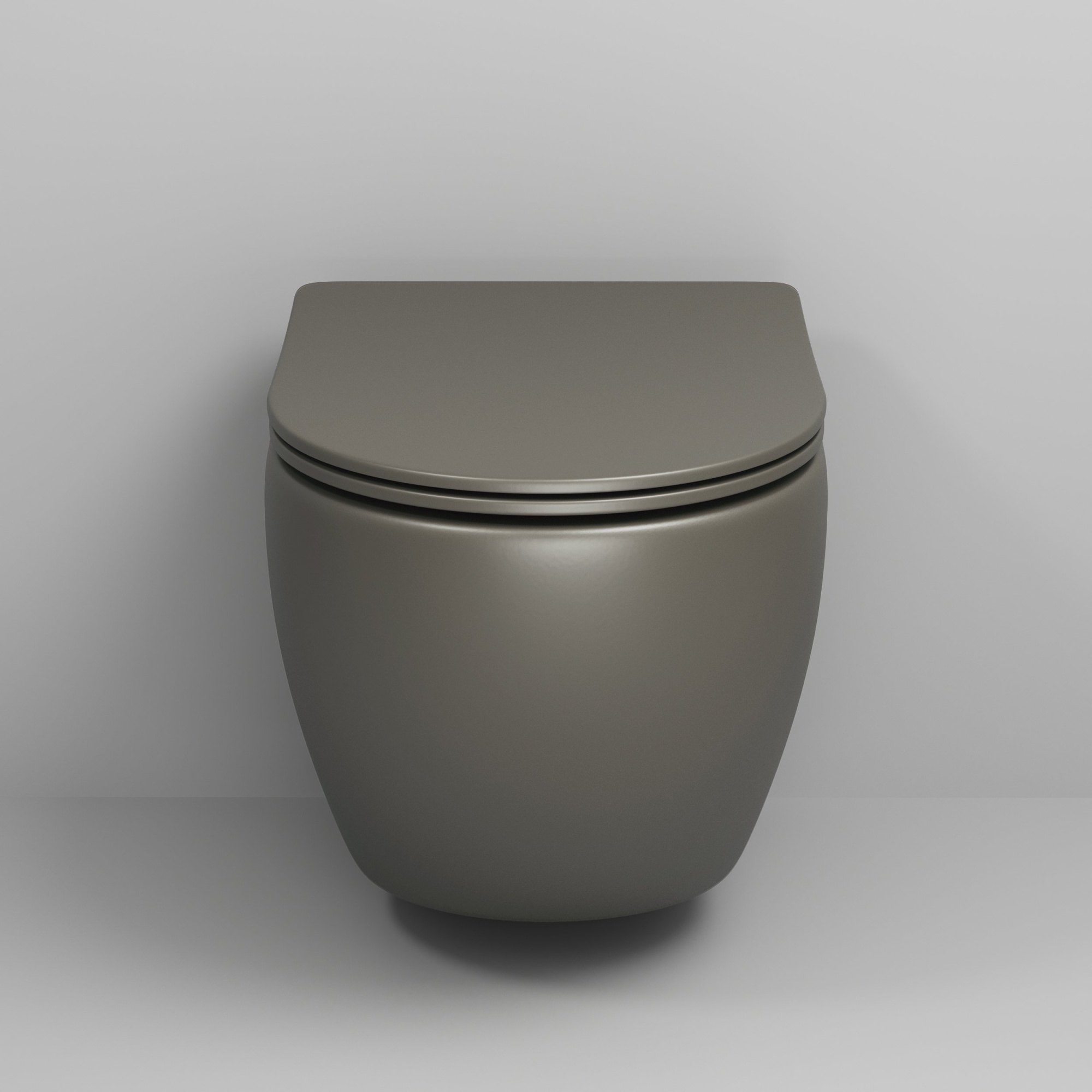 Унитаз gr-4455gsms color (485*365*360) подвесной безободковый