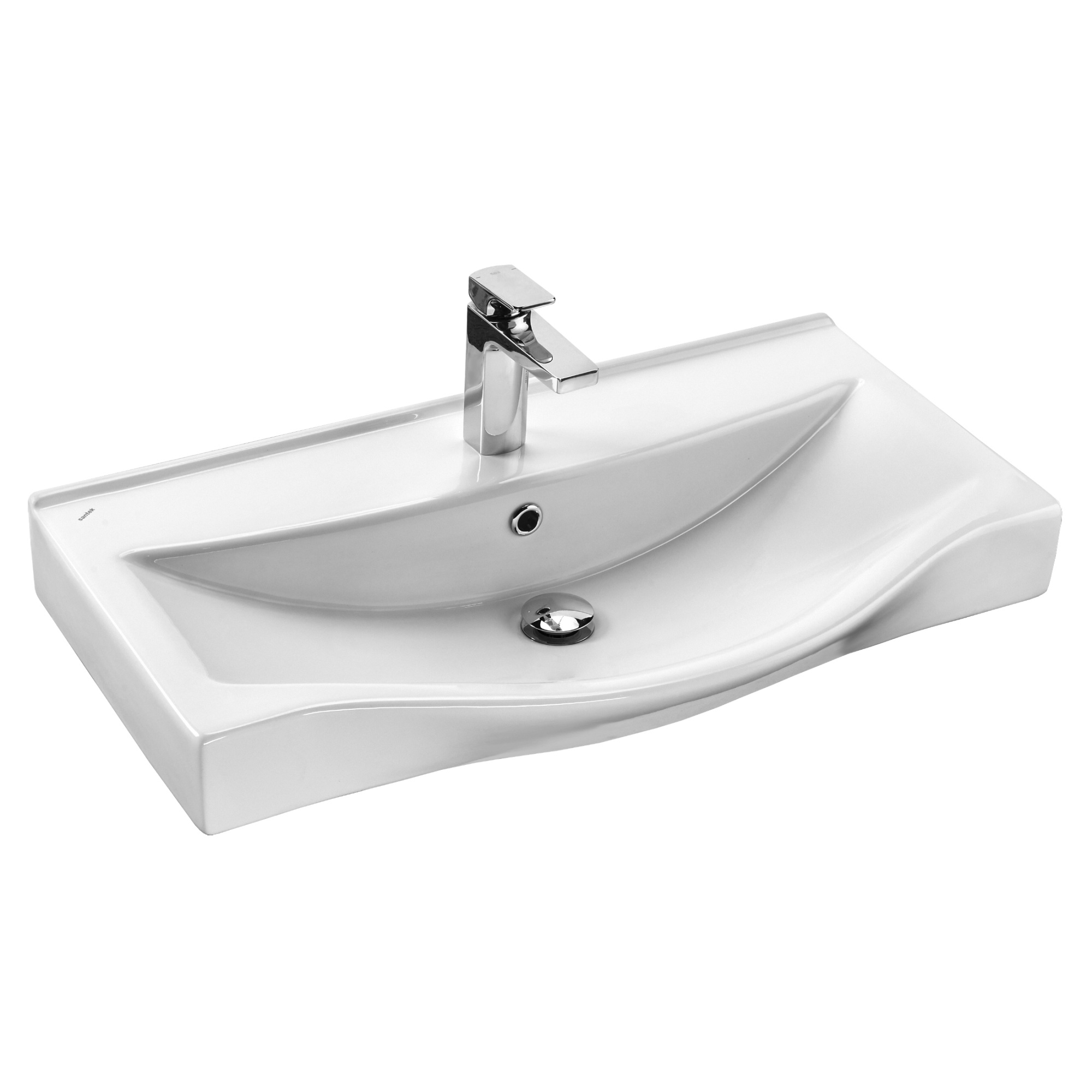 Мебельная раковина Aquaton Santek Беверли 80 (1WH302422)