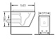 Унитаз gr-4440s (540*370*365) подвесной безободковый