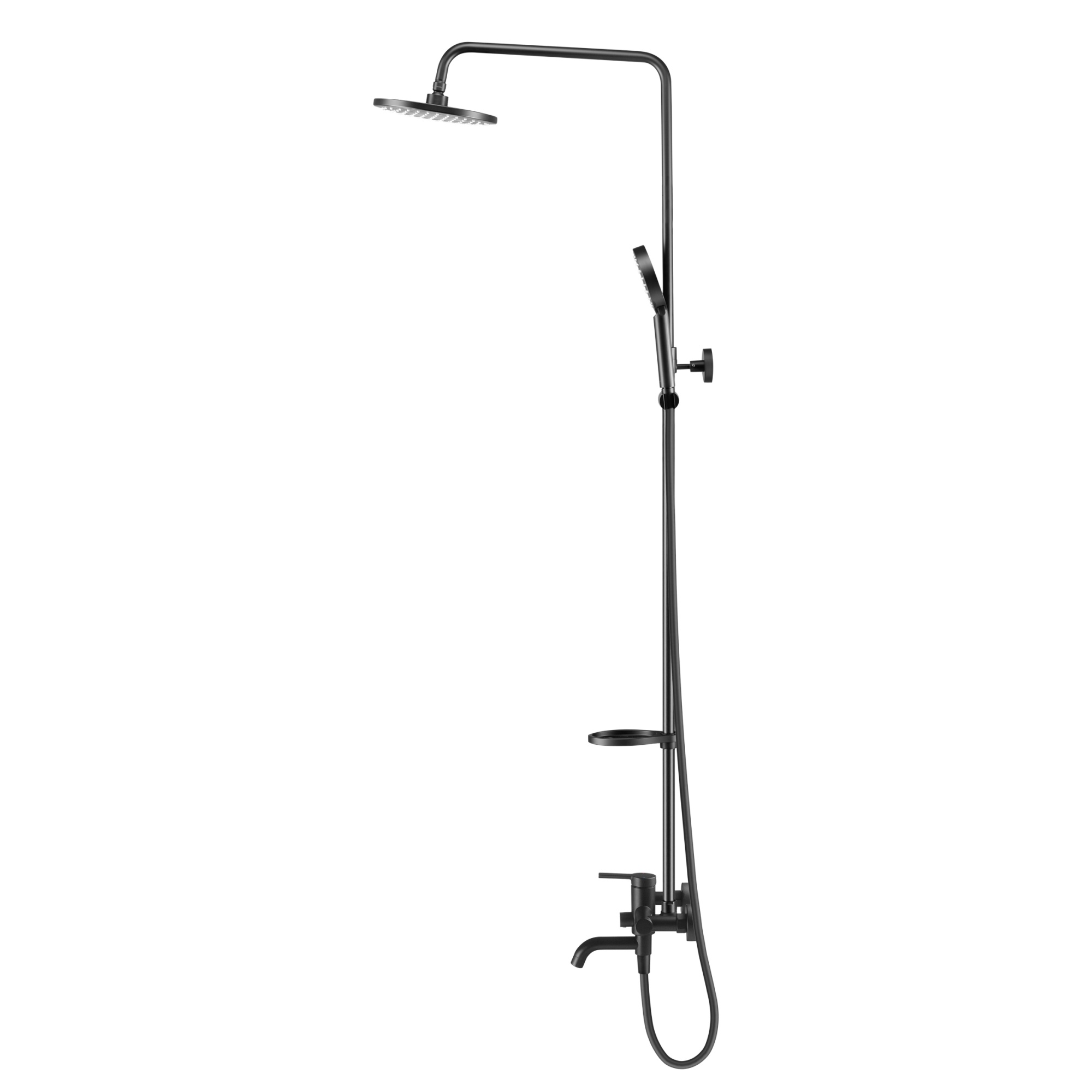 Семейный душ со смесителем для ванны Swedbe Hermes 5131B