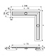 Основа под плитку TECE drain line plate 611070 для душевого лотка 100х100 см