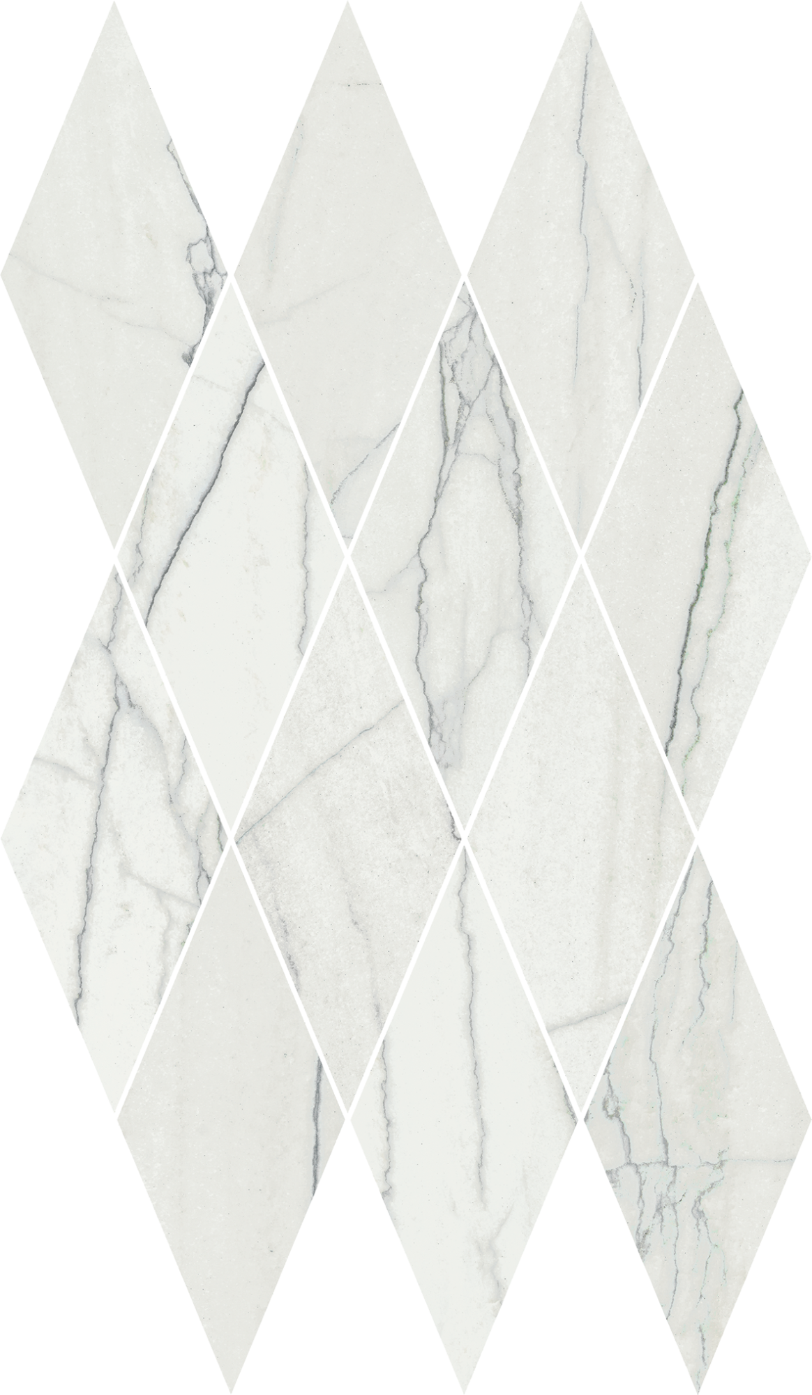 Мозаика под мрамор Italon Шарм Эдванс белый (620110000136)