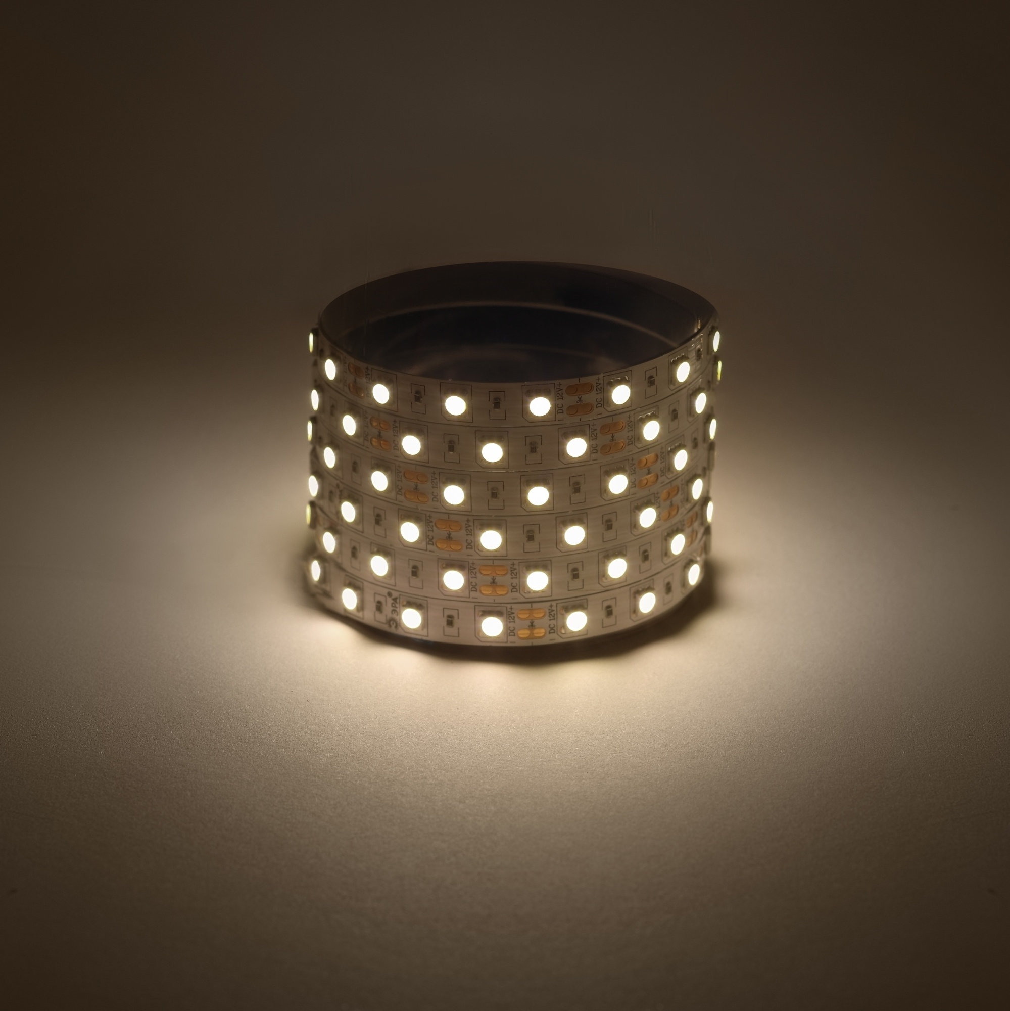 Светодиодная лента 5м, теплый, LS5050-14,4-60-12-3500K-IP20-1 year-5м