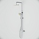 F0780464 Like,душ.система набор:см-ль д/душа термостат,верх.душ d250 мм, ручной душ 120 мм, 3 функци
