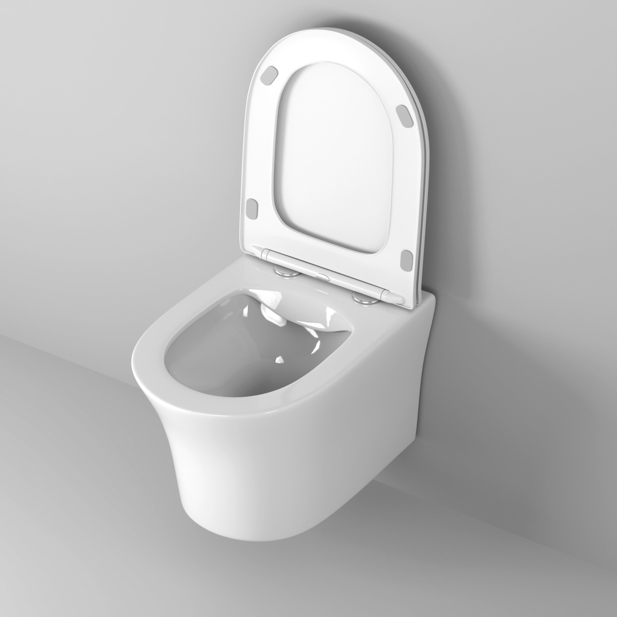 Унитаз  gr-4475s style (490*365*355) подвесной безободковый