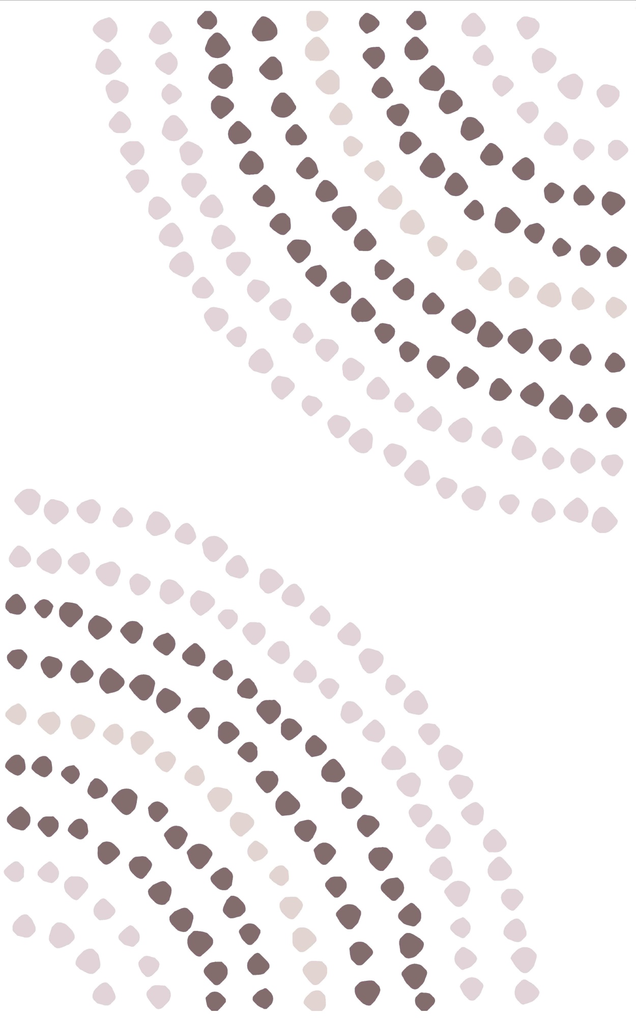 Вставка Monica wave 25х40