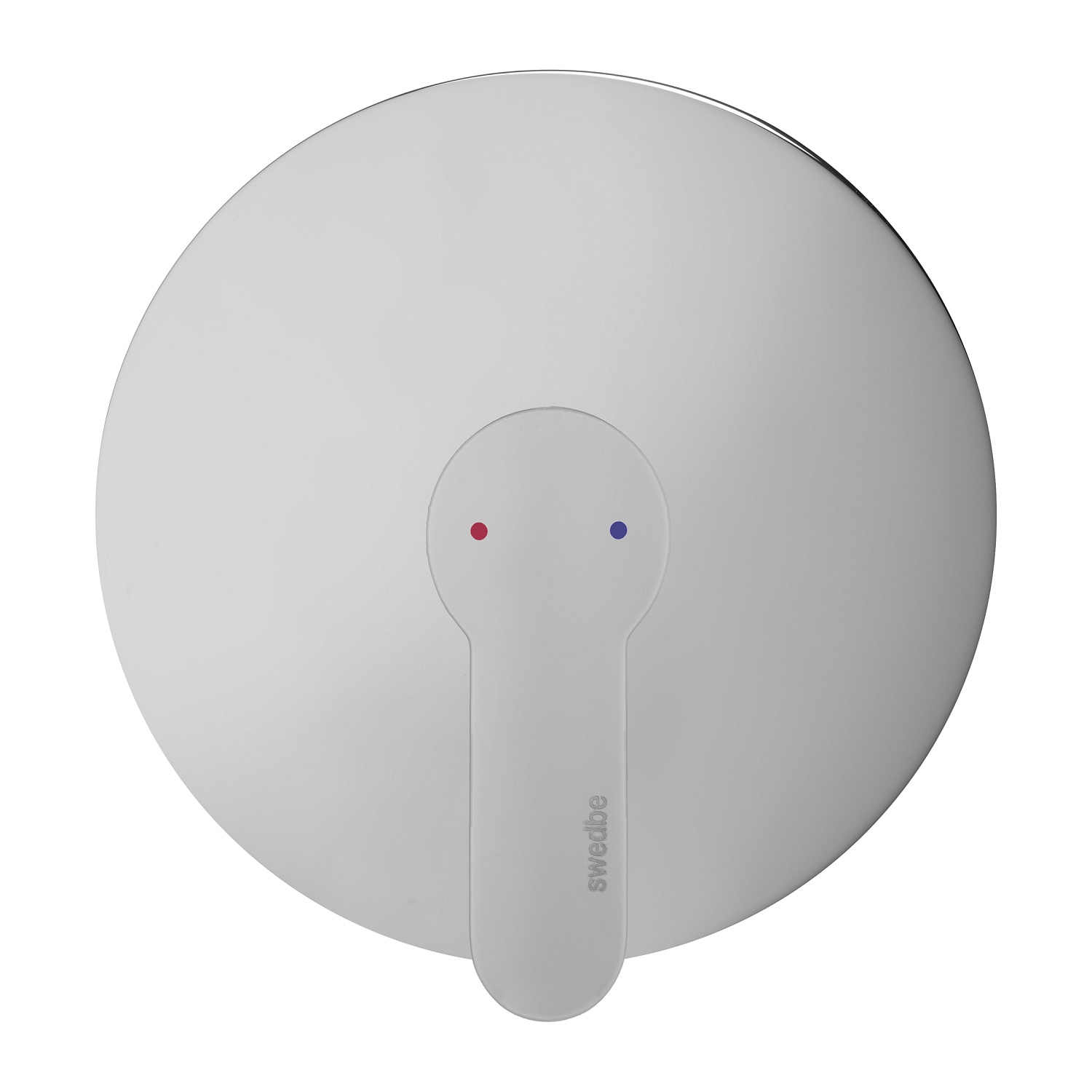 Смеситель встраиваемый подключение на 1 выход в монтажном боксе Swedbe Platta 5523