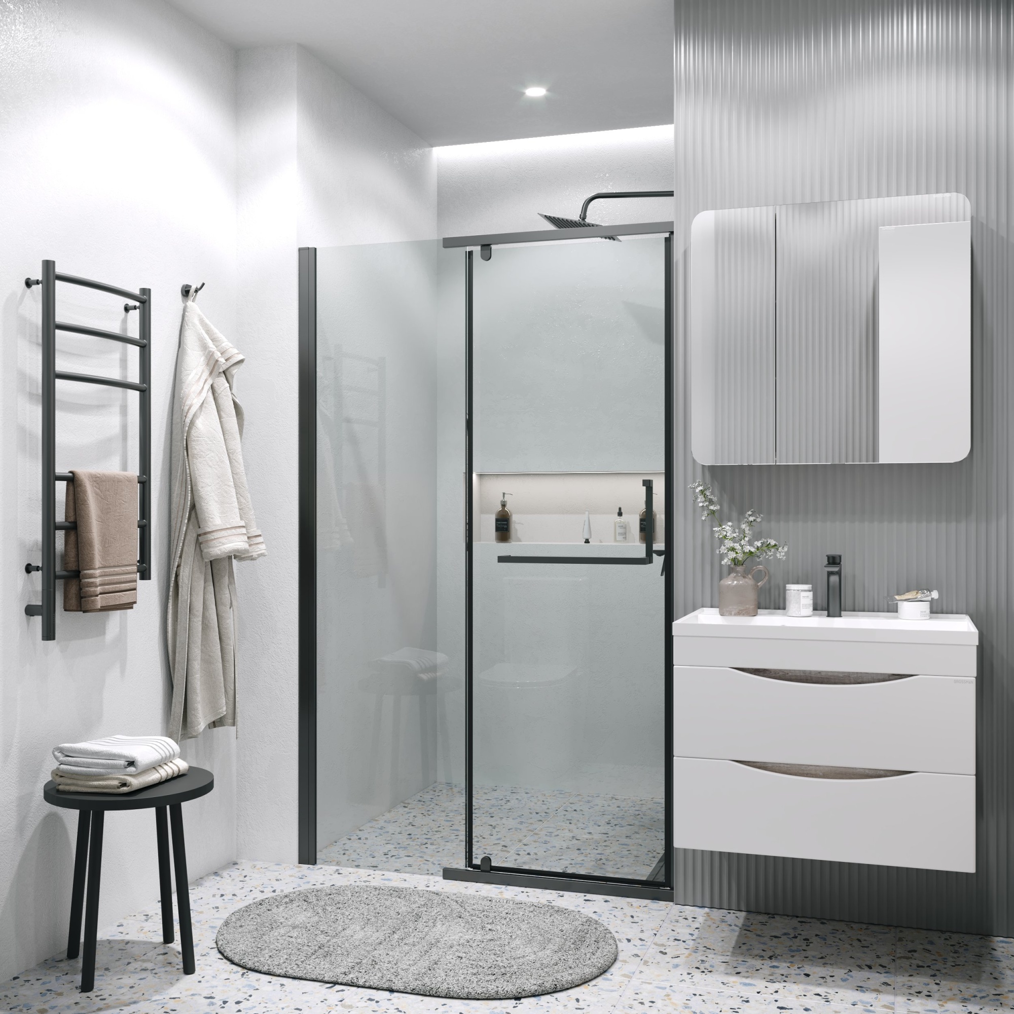 Дверь в нишу 100.K33.03.120.21.00 Pragma (120*195)